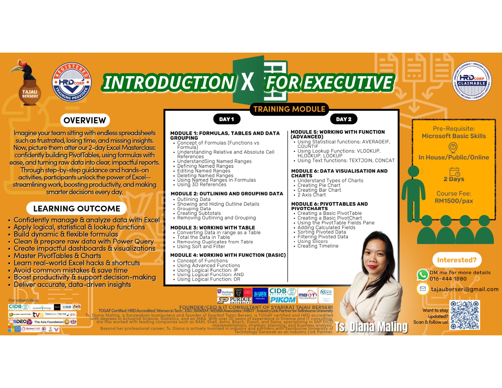 Introduction Microsoft Excel for Executive